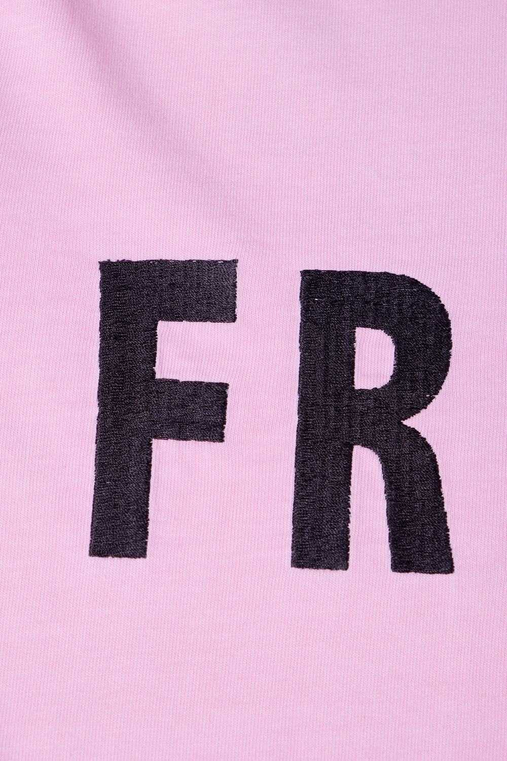 BLACK LIPSTICK FRIENDS- EMBROIDERED T-SHIRT (pink)