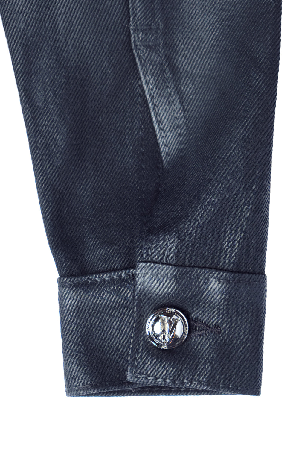 TAR WAXED DENIM JACKET (Black)