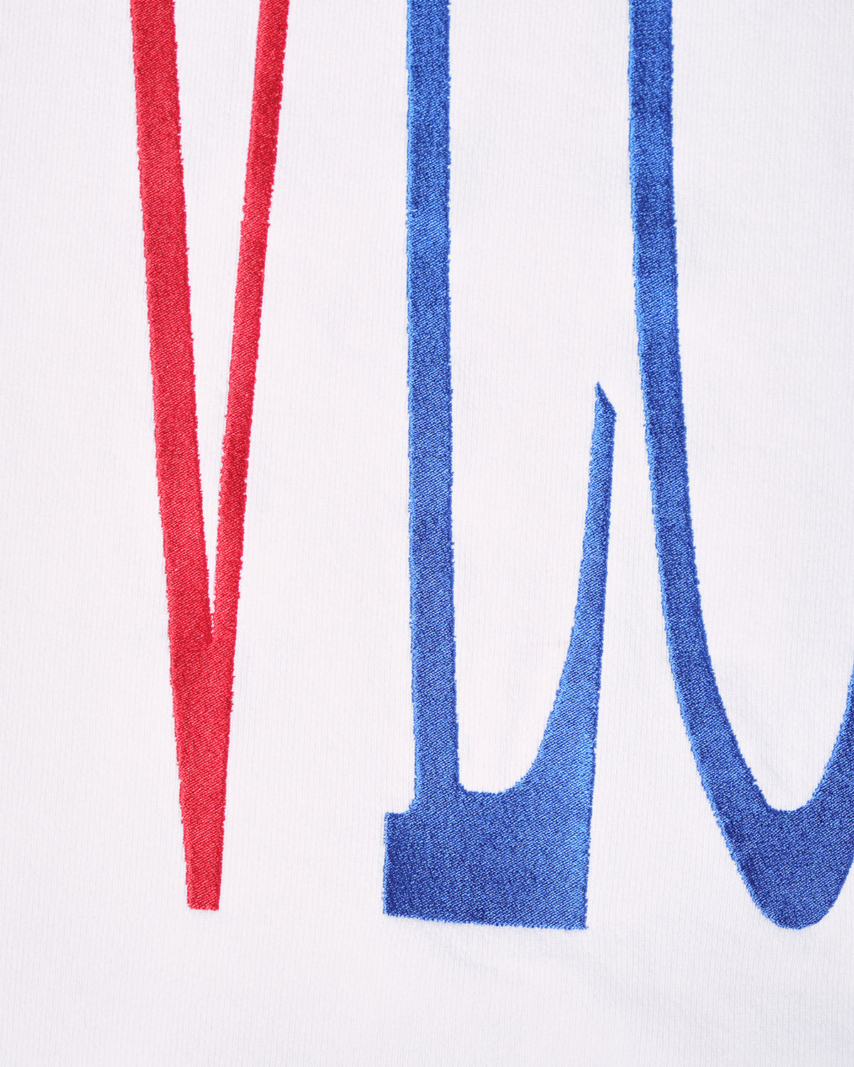 RED LIPSTICK OG EMBROIDERED HOODIE (white)