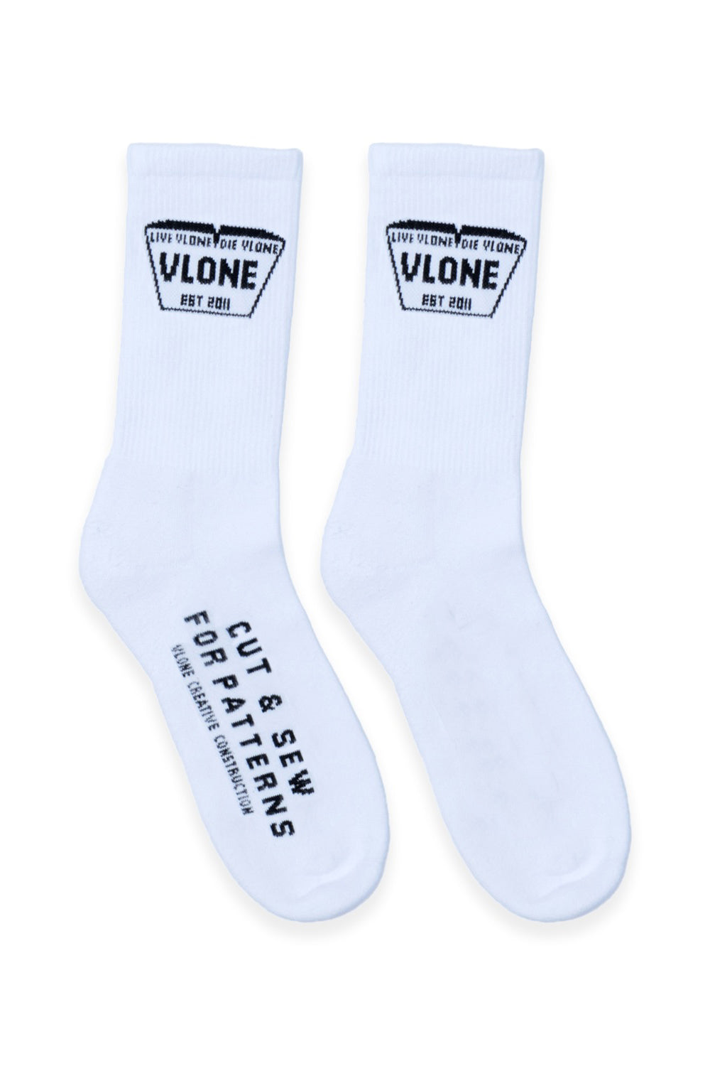 LVDV Creative Socks - White (2-pack)