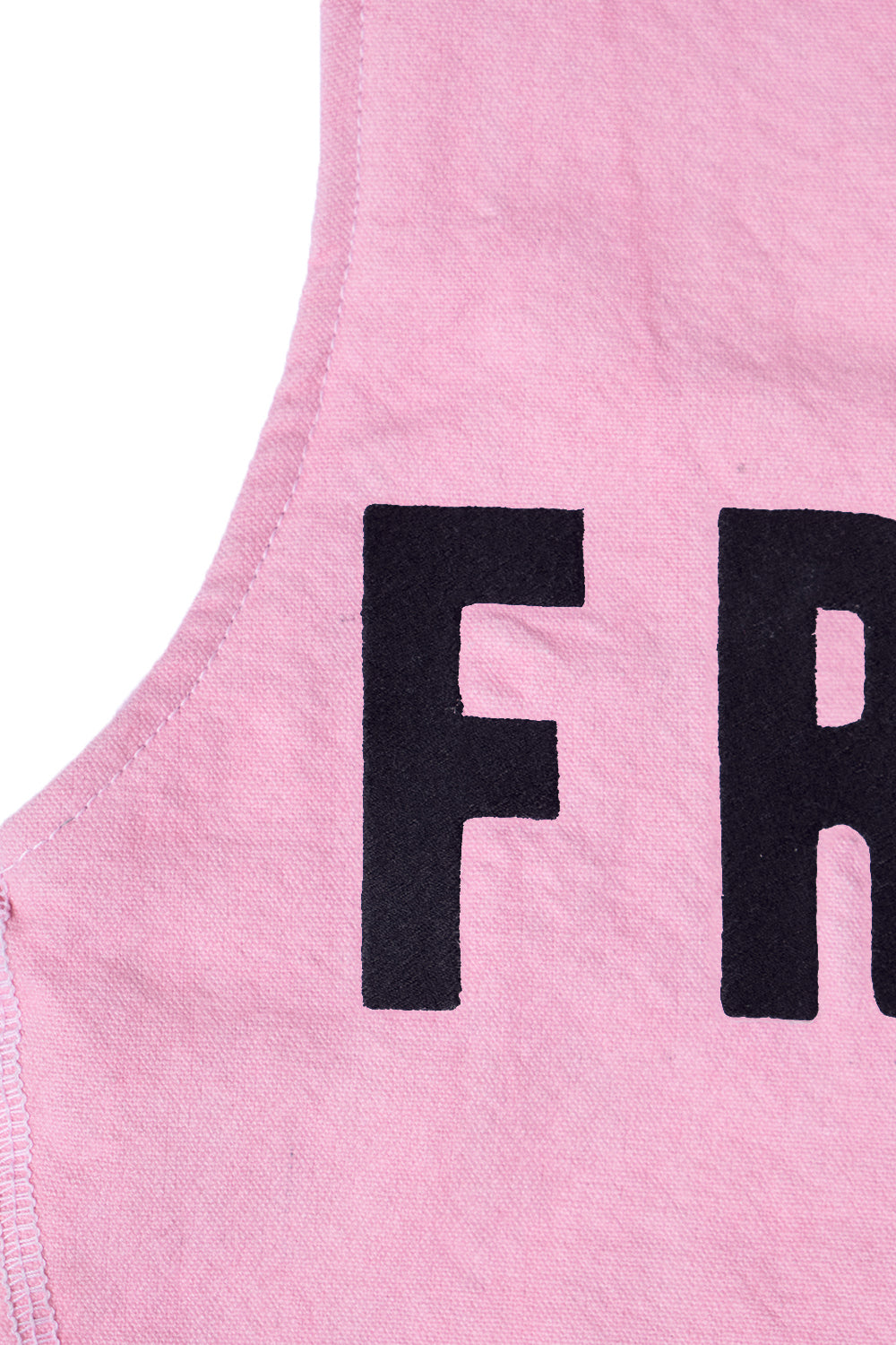 KISSING PINK VEST CROP-TOP