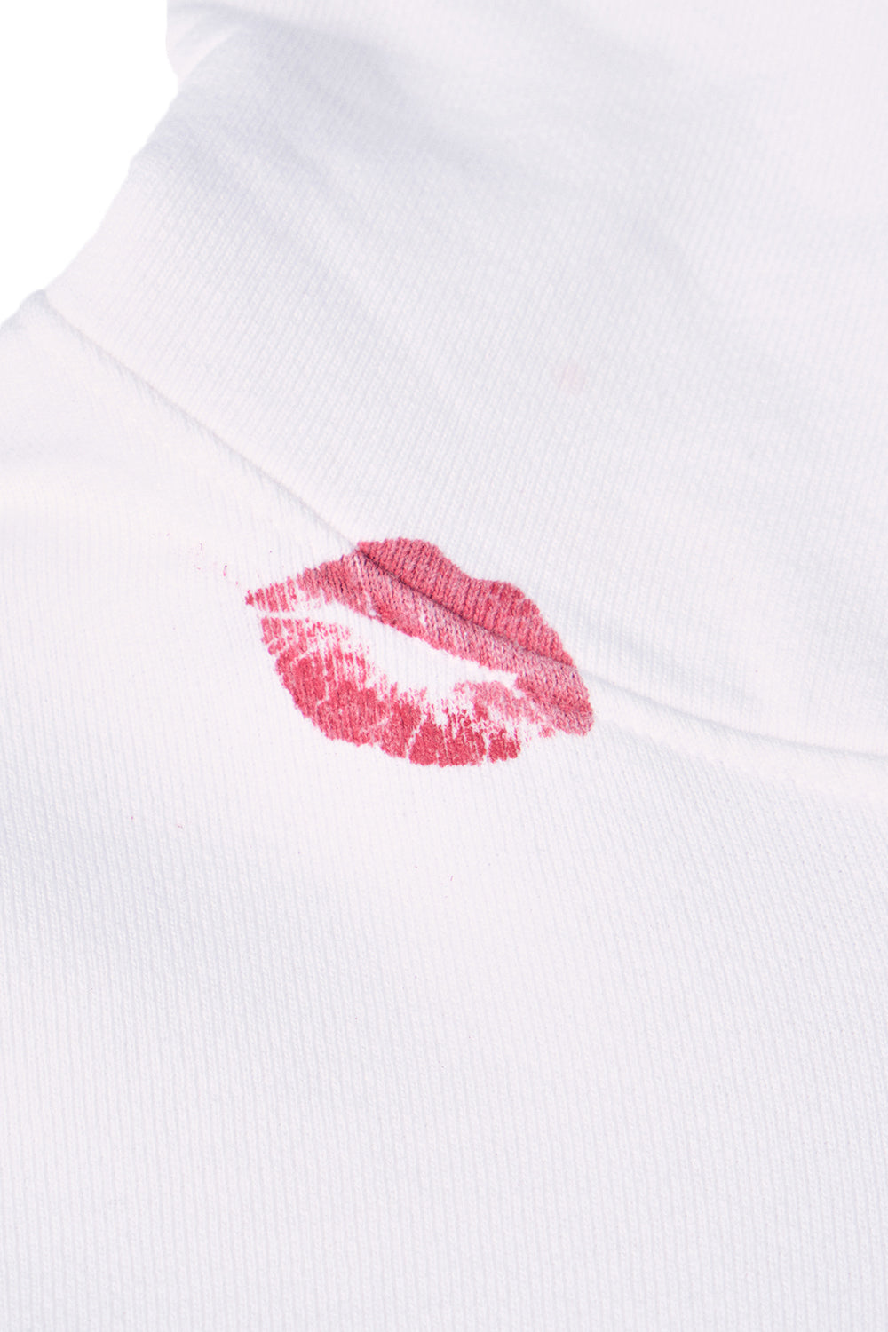 RED LIPSTICK OG EMBROIDERED HOODIE (white)