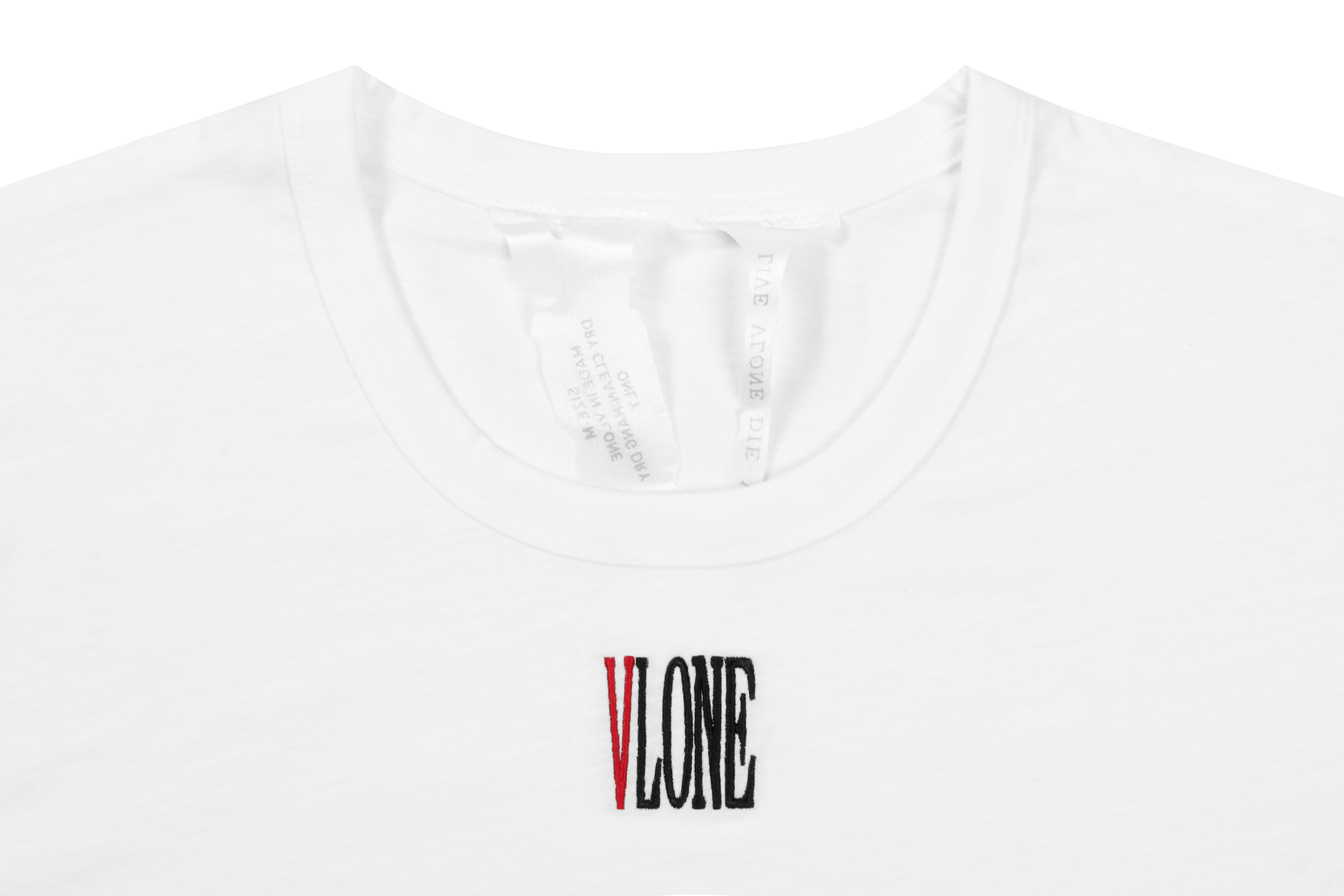 OG STAPLE EMBRODIERIED UNDERSHIRT (WHITE RED)