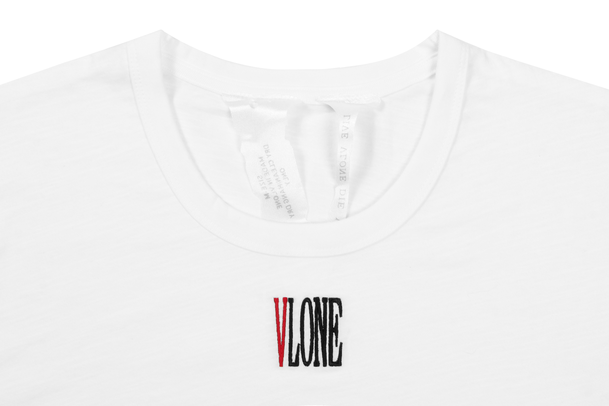 OG STAPLE EMBRODIERIED UNDERSHIRT (WHITE RED)