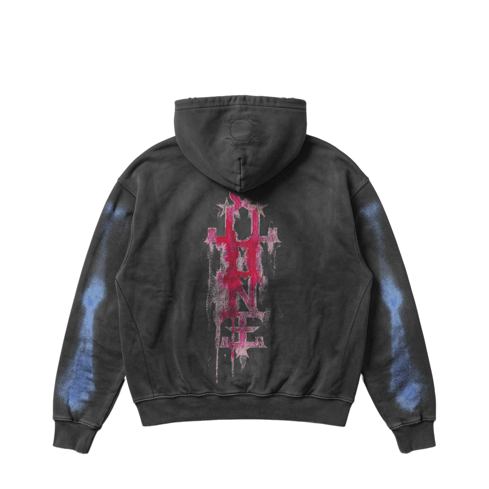 Rib Cage Zip Hoodie – back