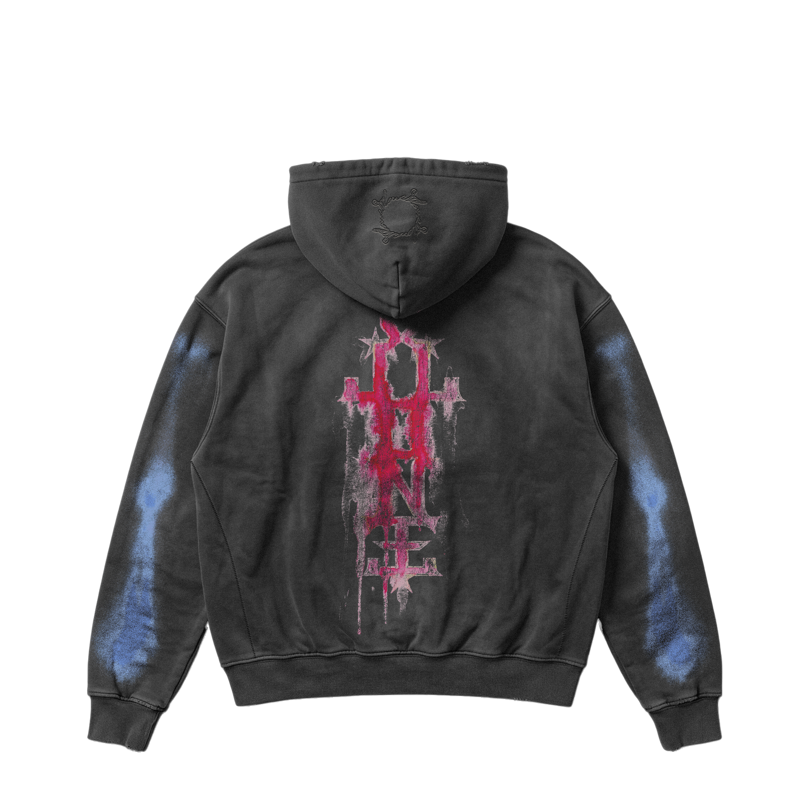 Rib Cage Zip Hoodie – back
