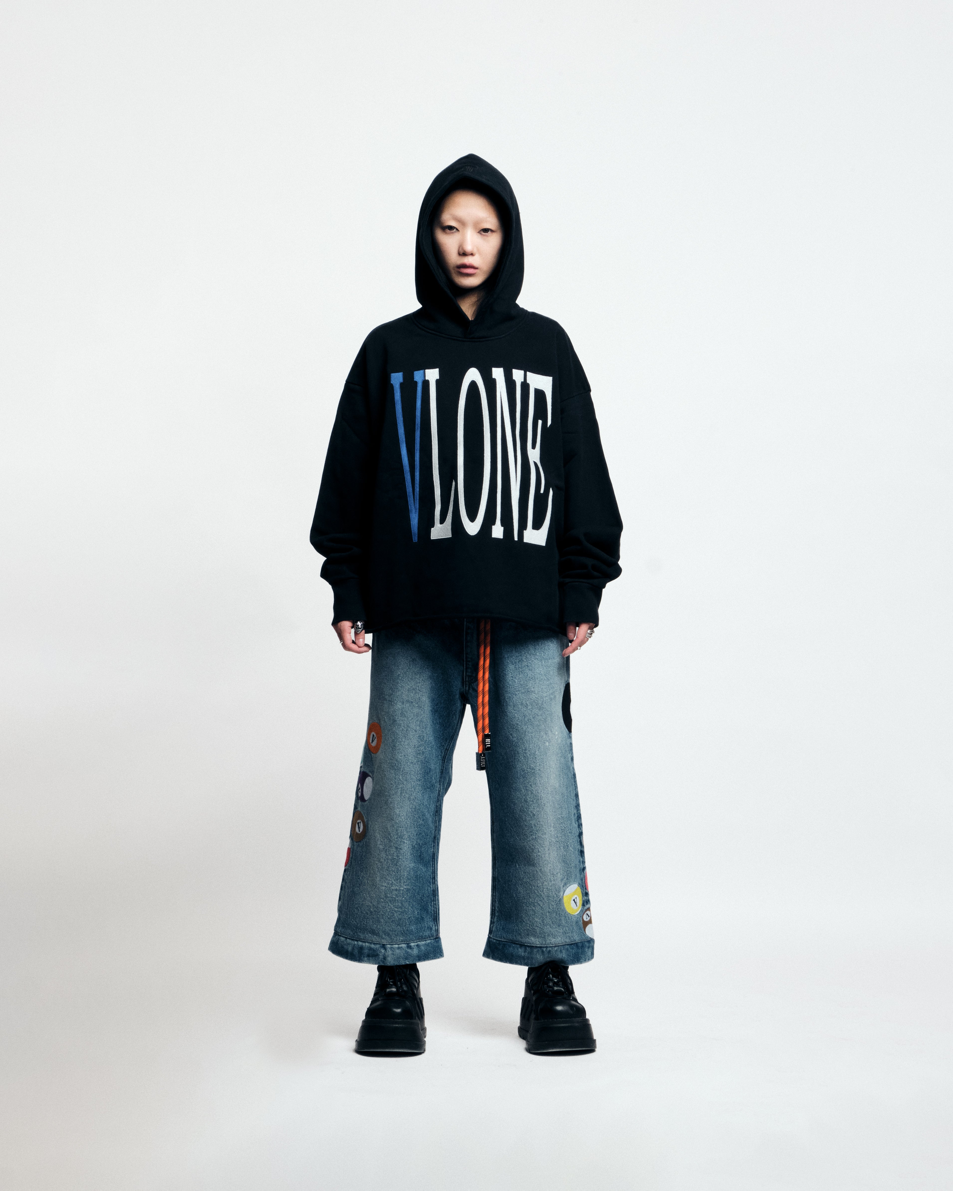 OG Staple Embroidered Hoodie (Blue/Black)