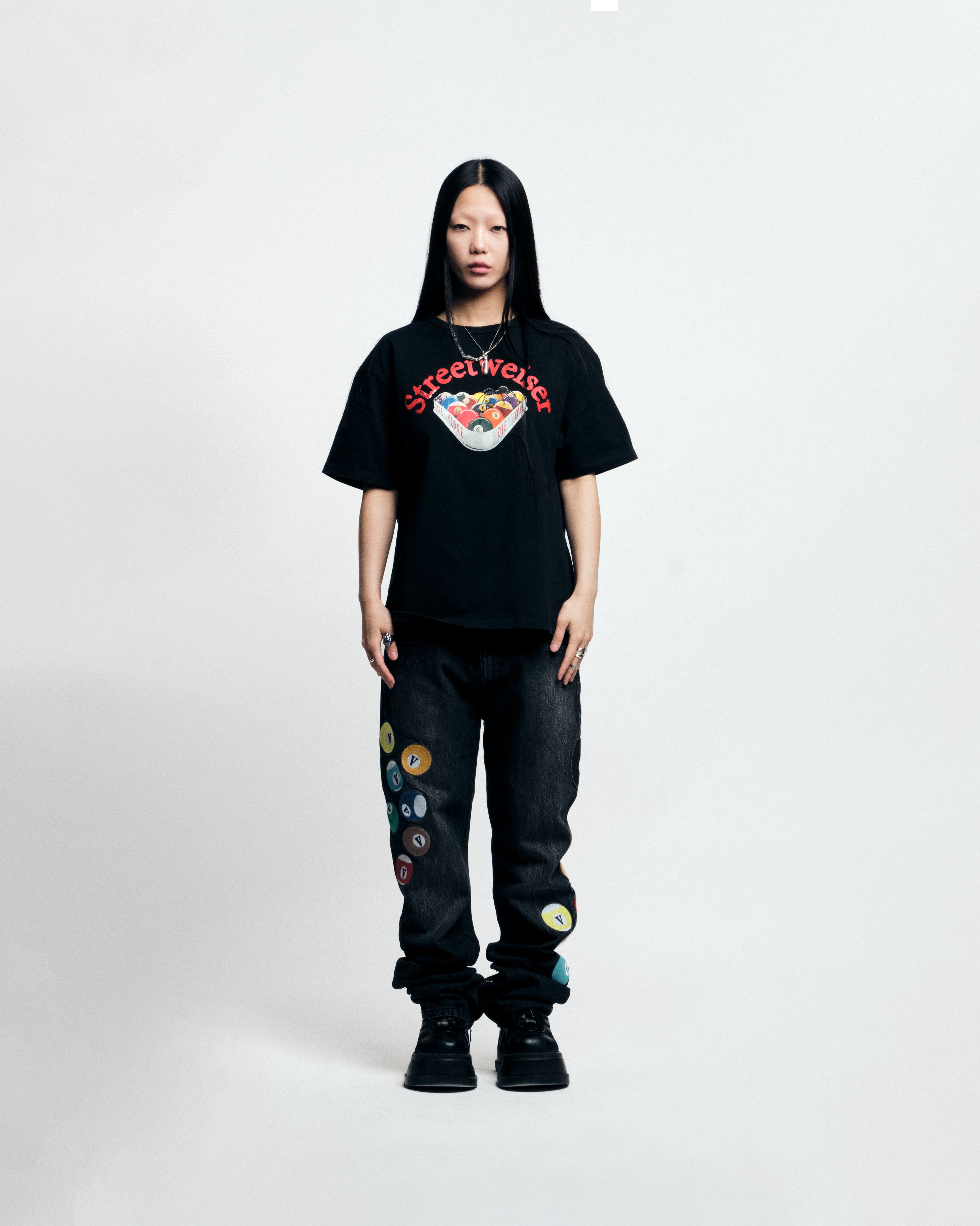 Streetweiser Black T-Shirt