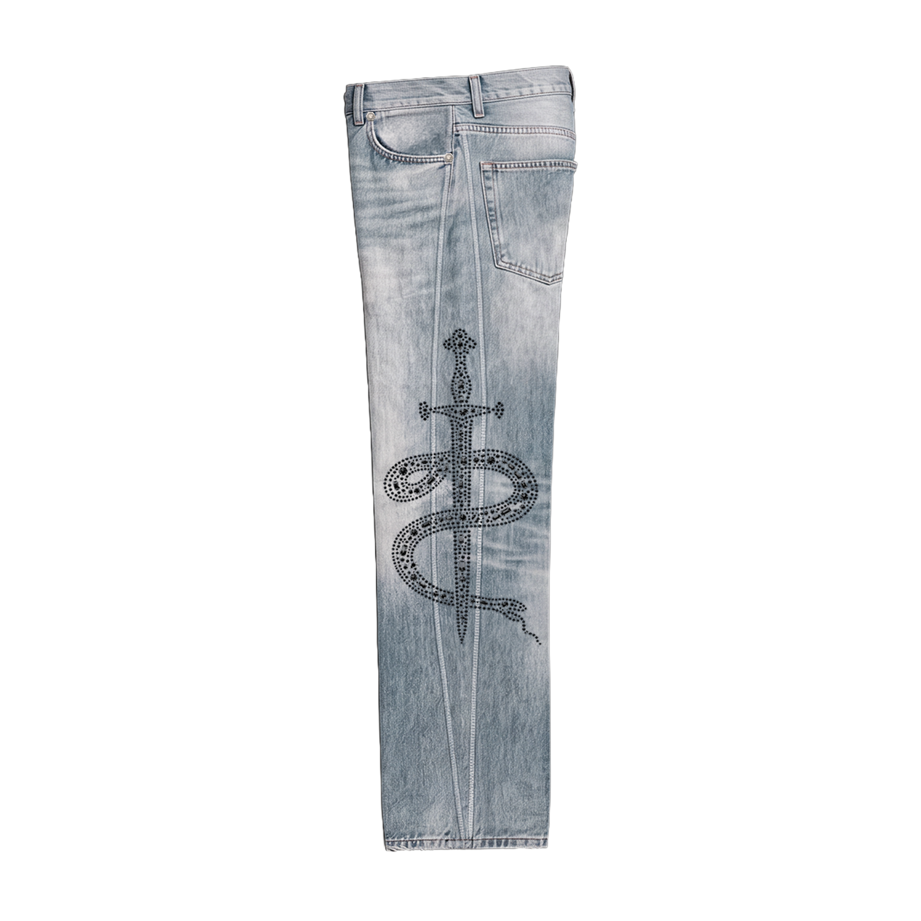 Washed Jeans – right side