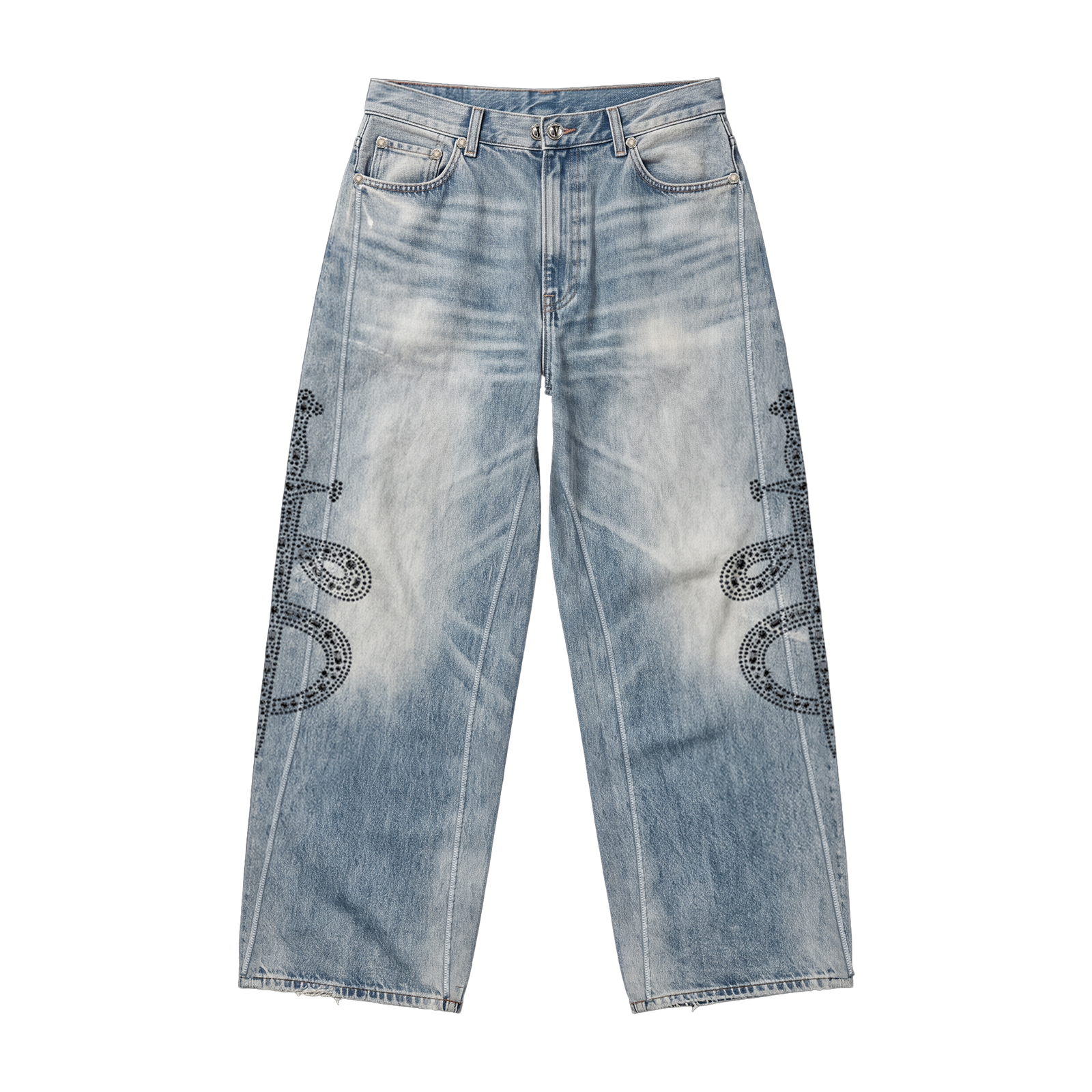 Washed Jeans – front