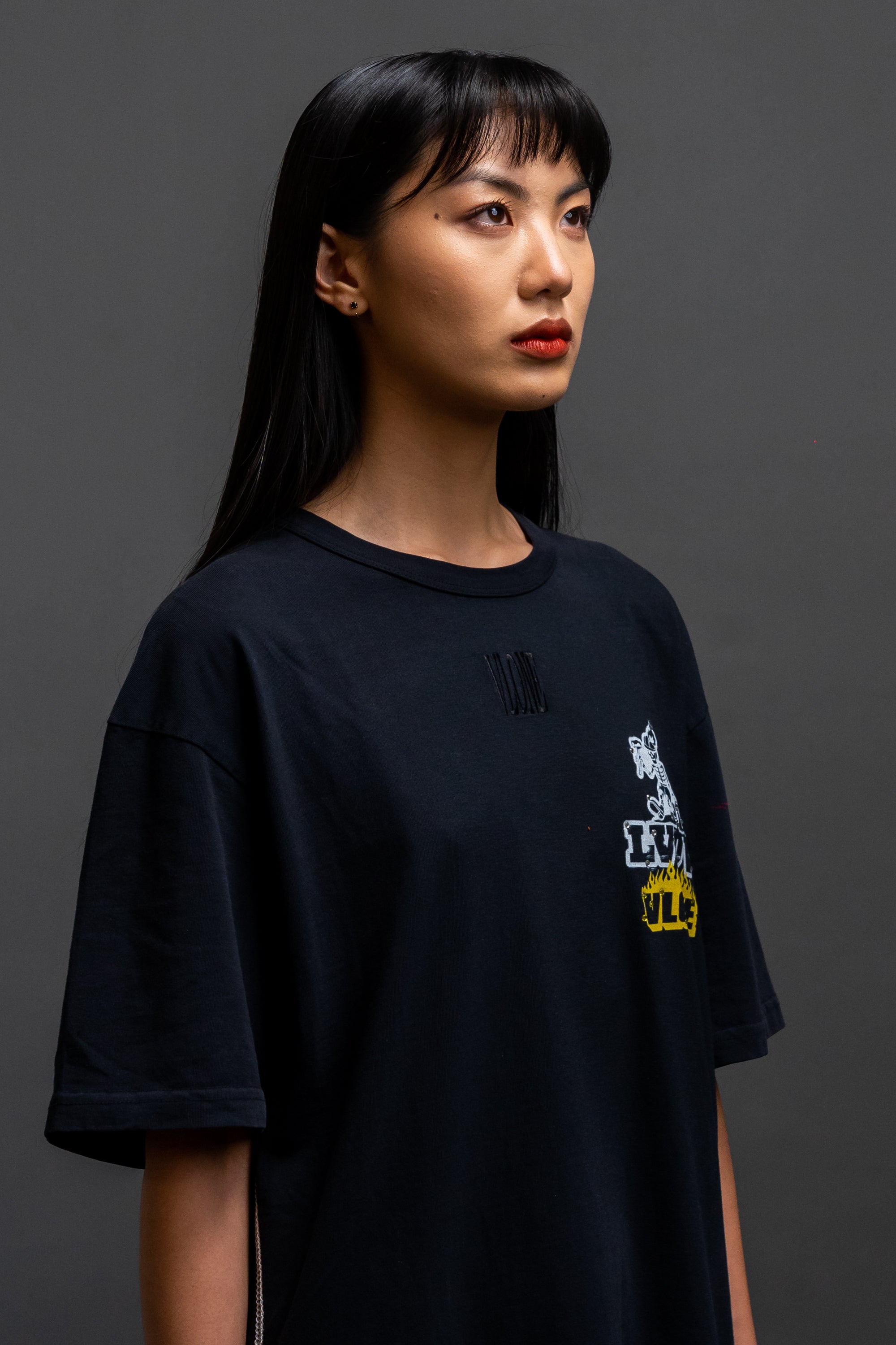 Policy S/S T-Shirt En Strass