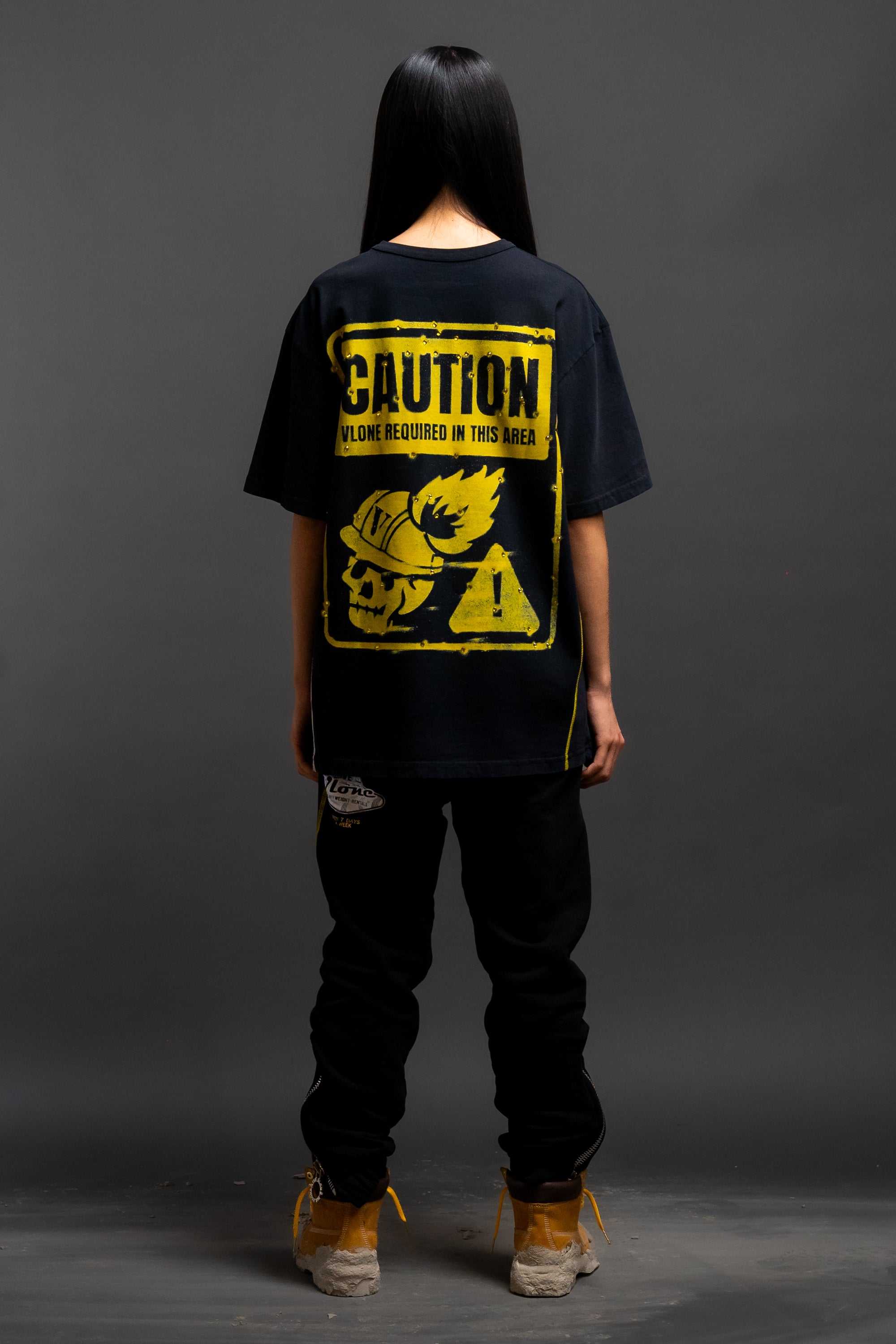 Policy S/S T-Shirt En Strass