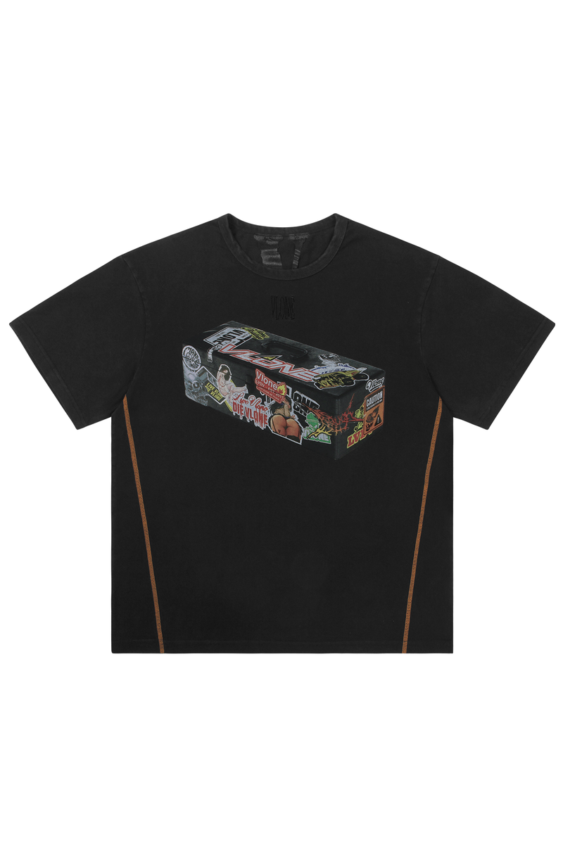 Toolbox T-Shirt - Black VLONE Shirt - VLONE Official Toolbox T-Shirt - Black VLONE Shirt - VLONE Official