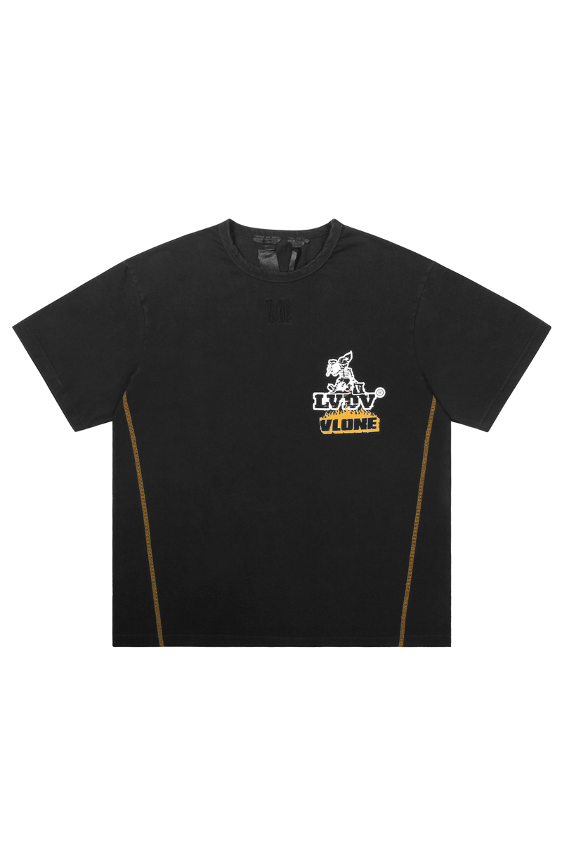 Policy S/S 水钻 T 恤