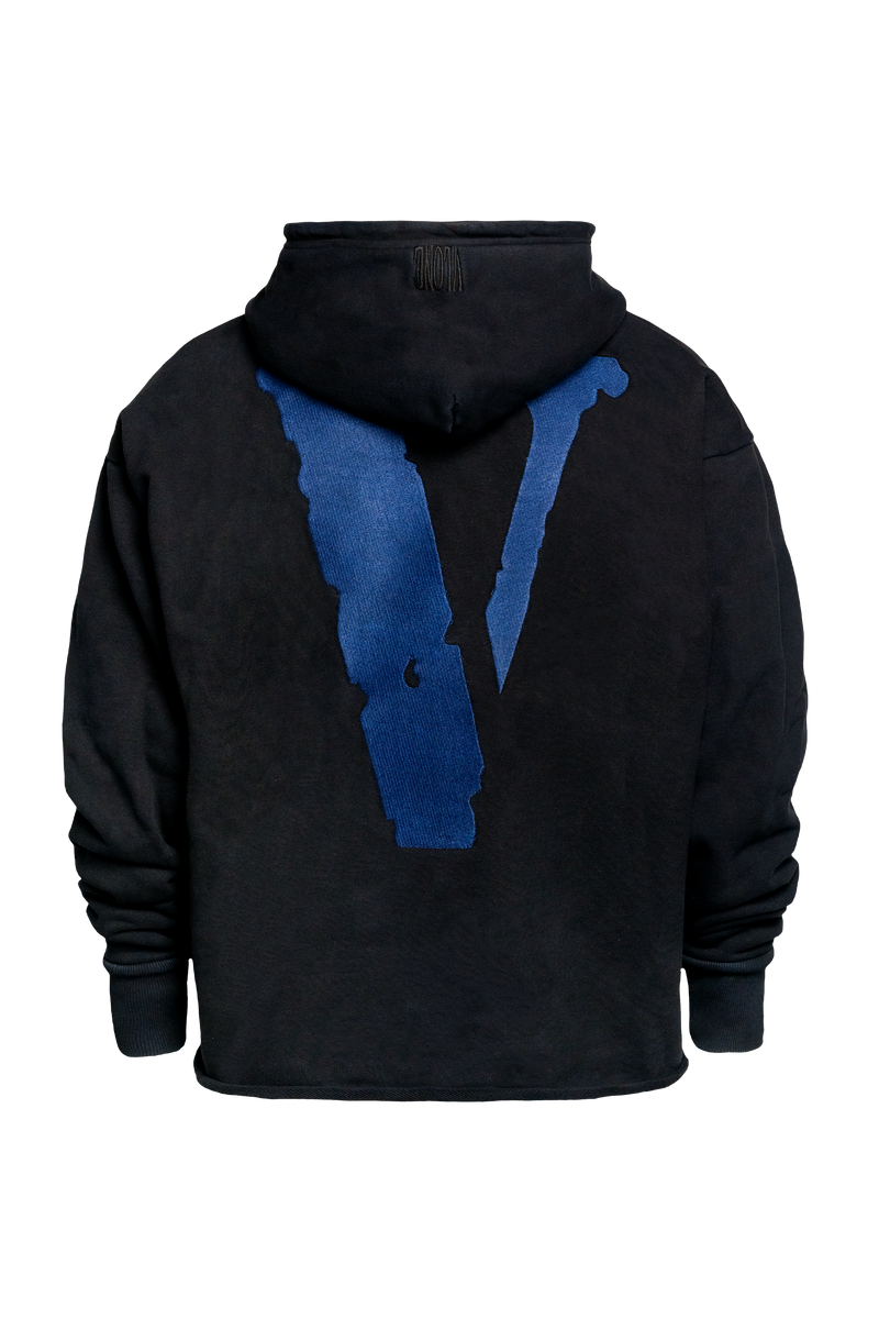 OG Staple Embroidered Hoodie (Blue/Black)