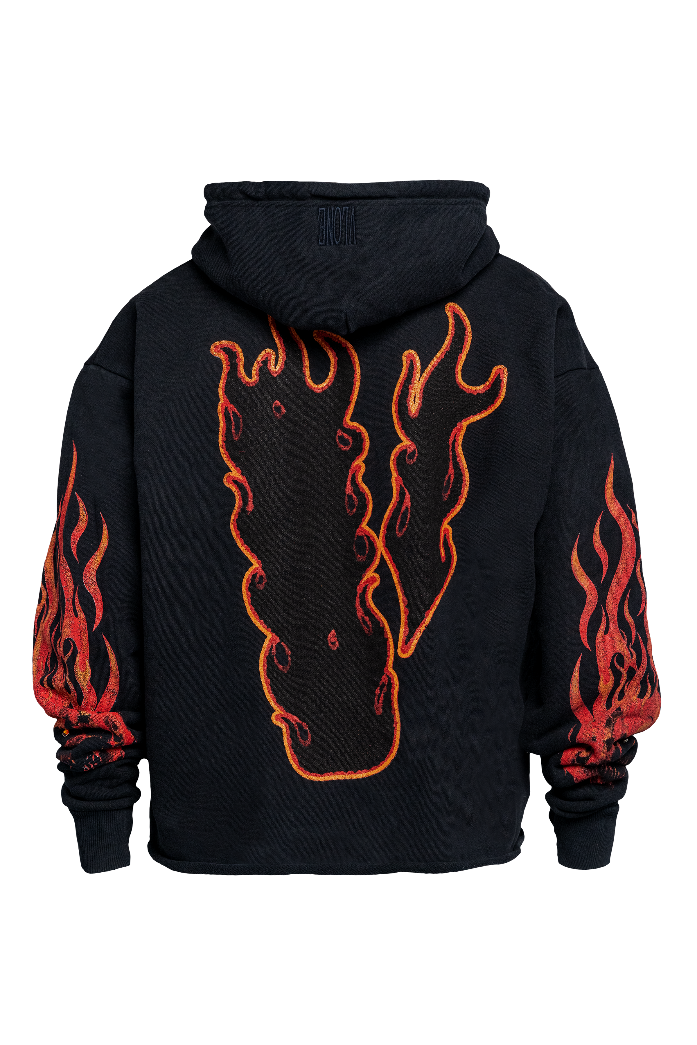 Hoodie with v on the back hotsell