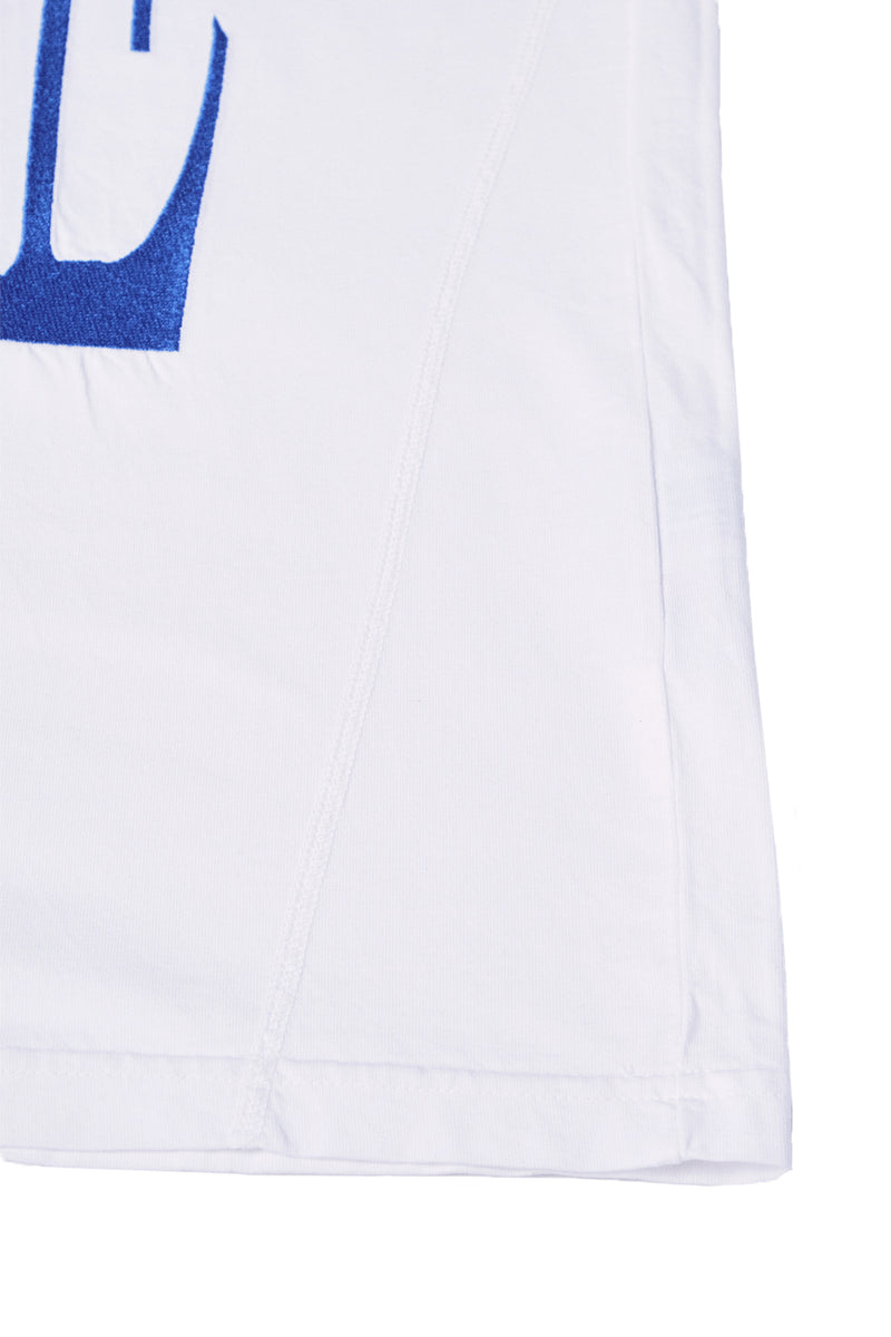 RED LIPSTICK OG EMBROIDERED T-SHIRT (white)