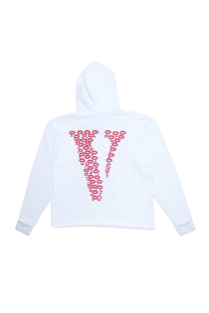 RED LIPSTICK OG EMBROIDERED HOODIE (white) – VLONE