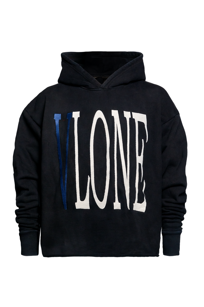 OG Staple Embroidered Hoodie Blue Black VLONE