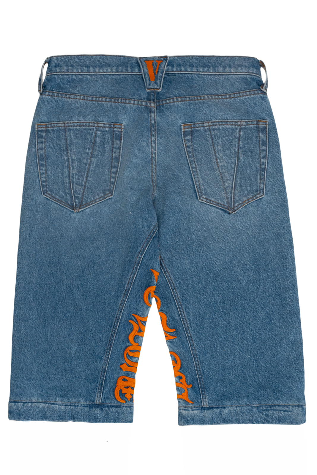 THE INFAMOUS LVDV SKATER JEANS/SHORTS with “DAGGER” KEYCHAIN