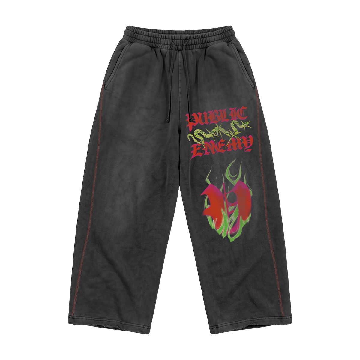 Public Enemy Sweatpants – front