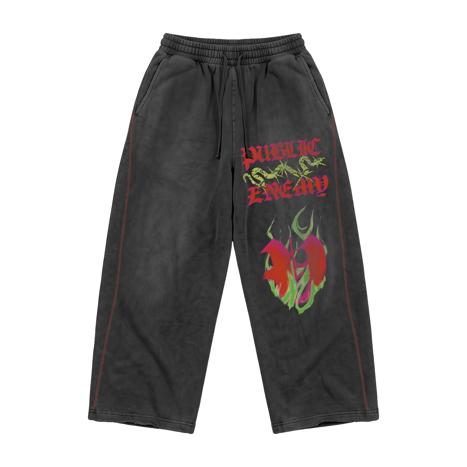 Public Enemy Sweatpants – front