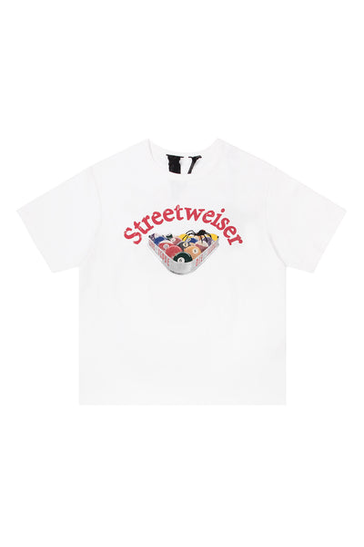 Streetweiser White T-Shirt – VLONE
