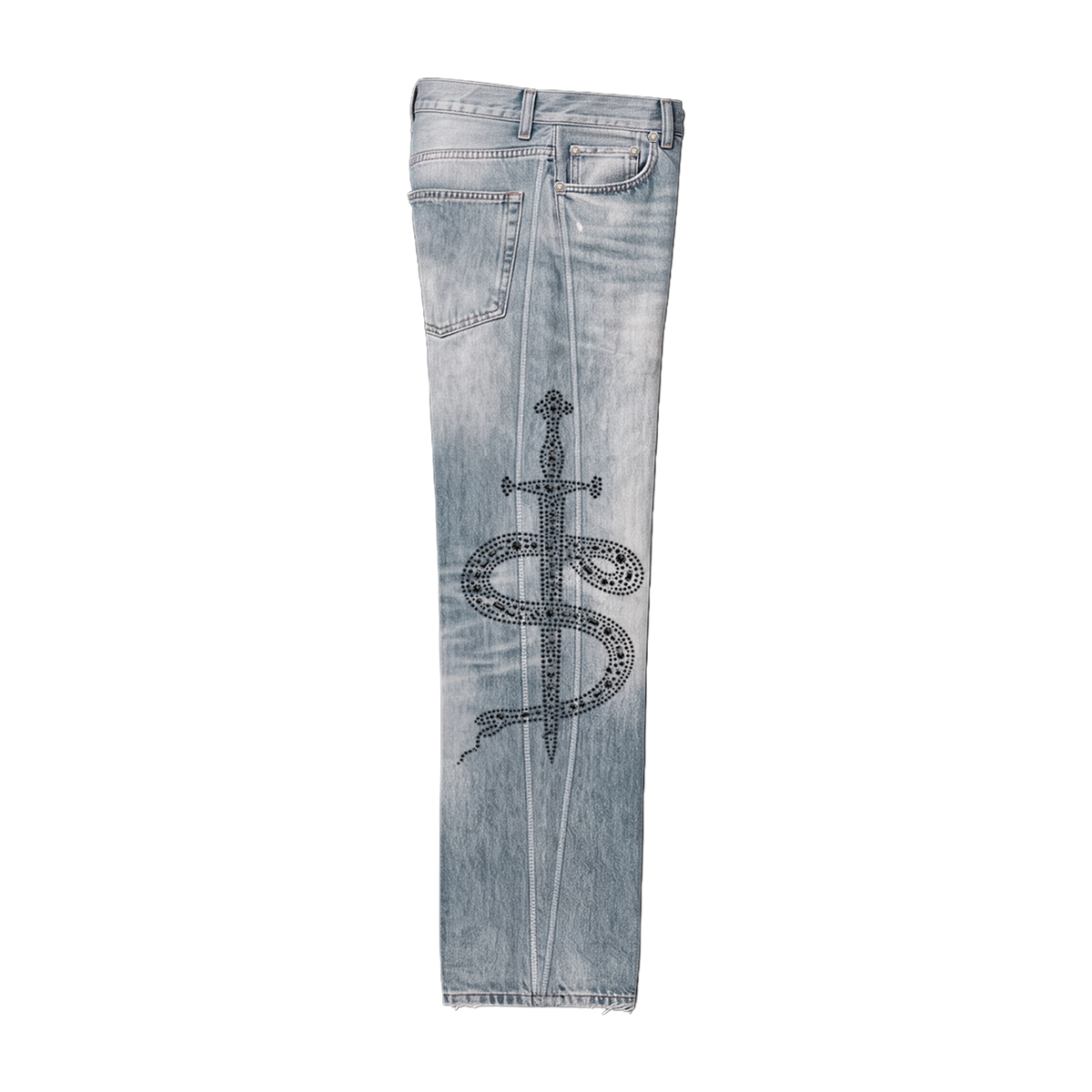 Washed Jeans – left side
