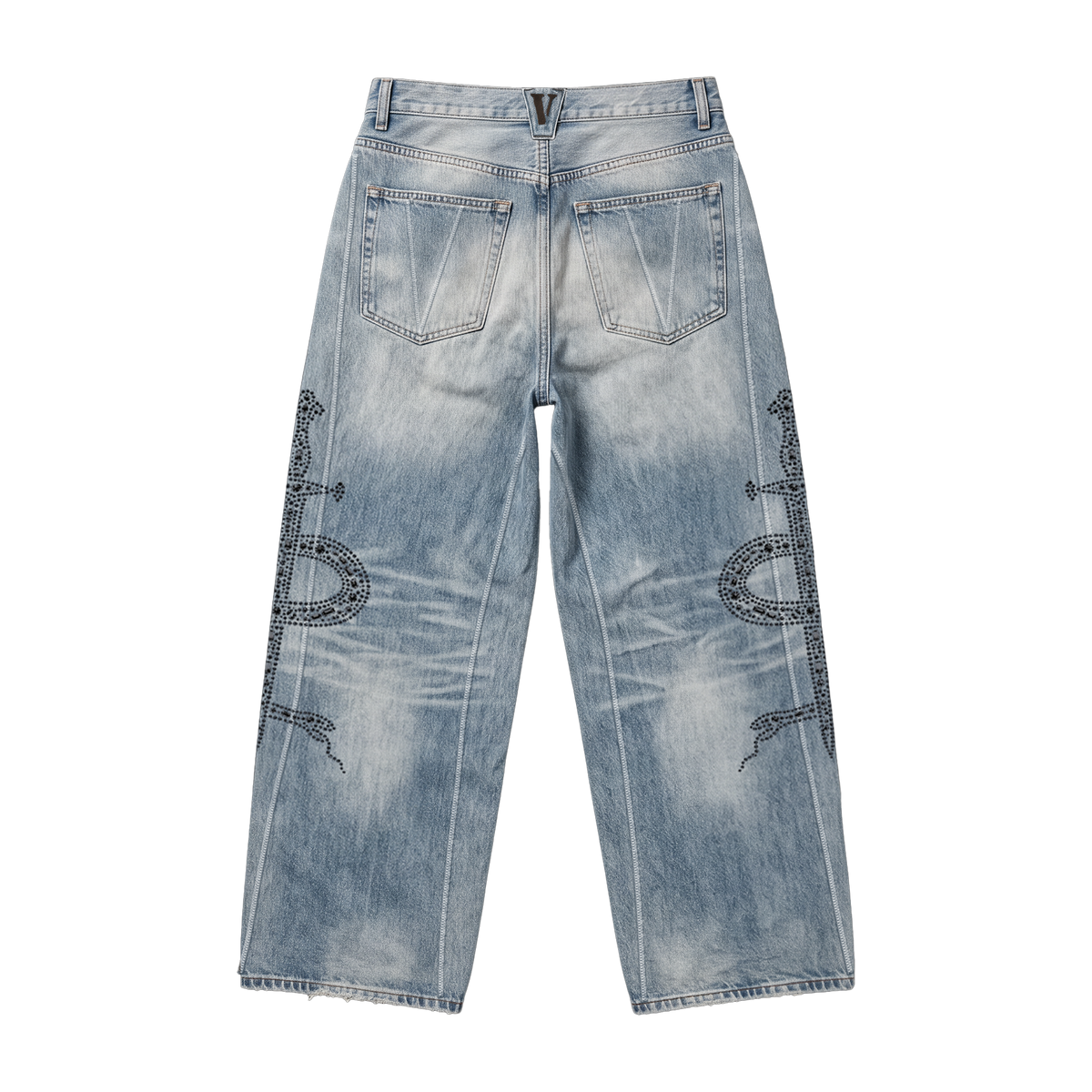 Washed Jeans – back